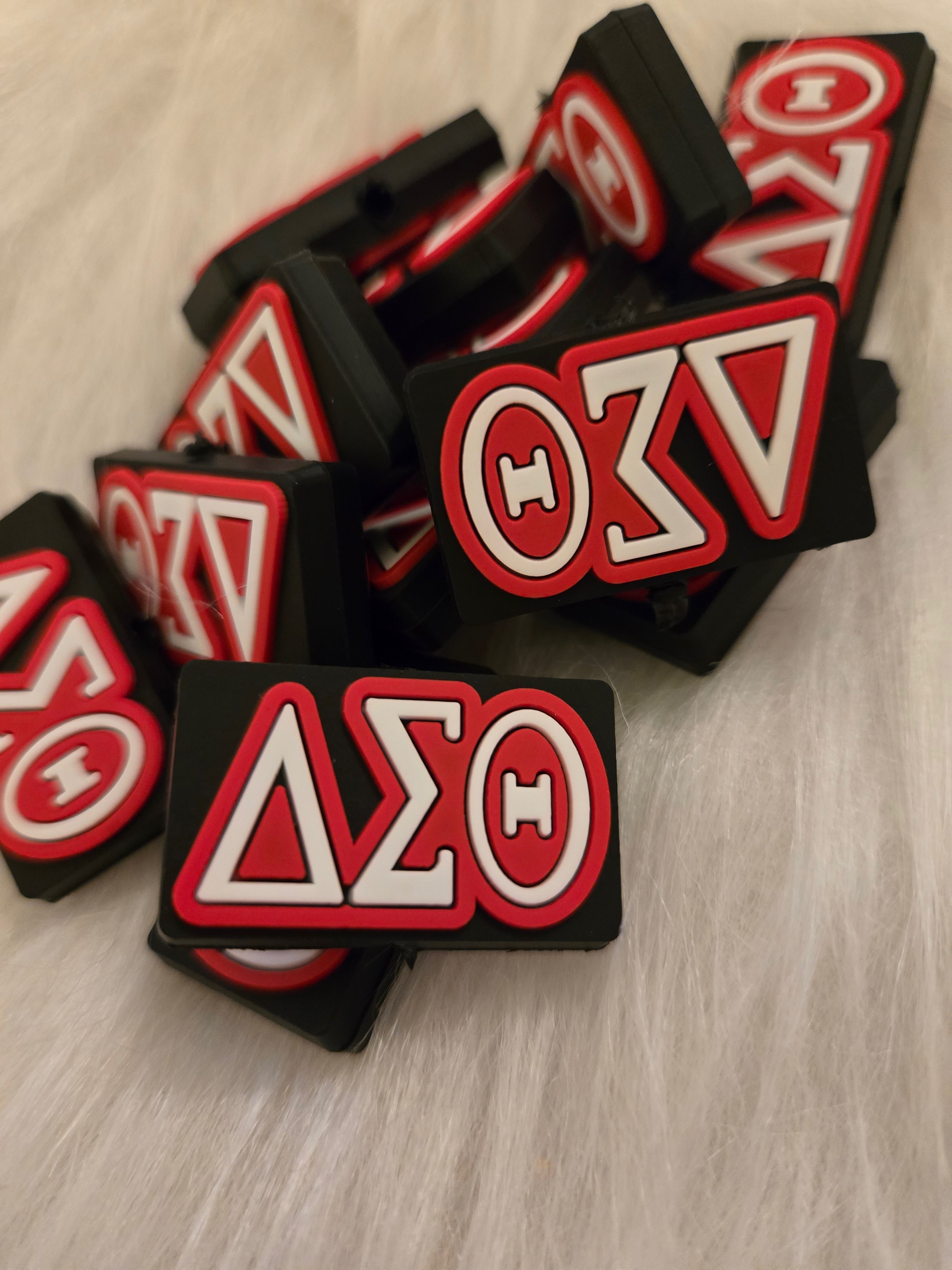 Sorority Delta Focal Beads