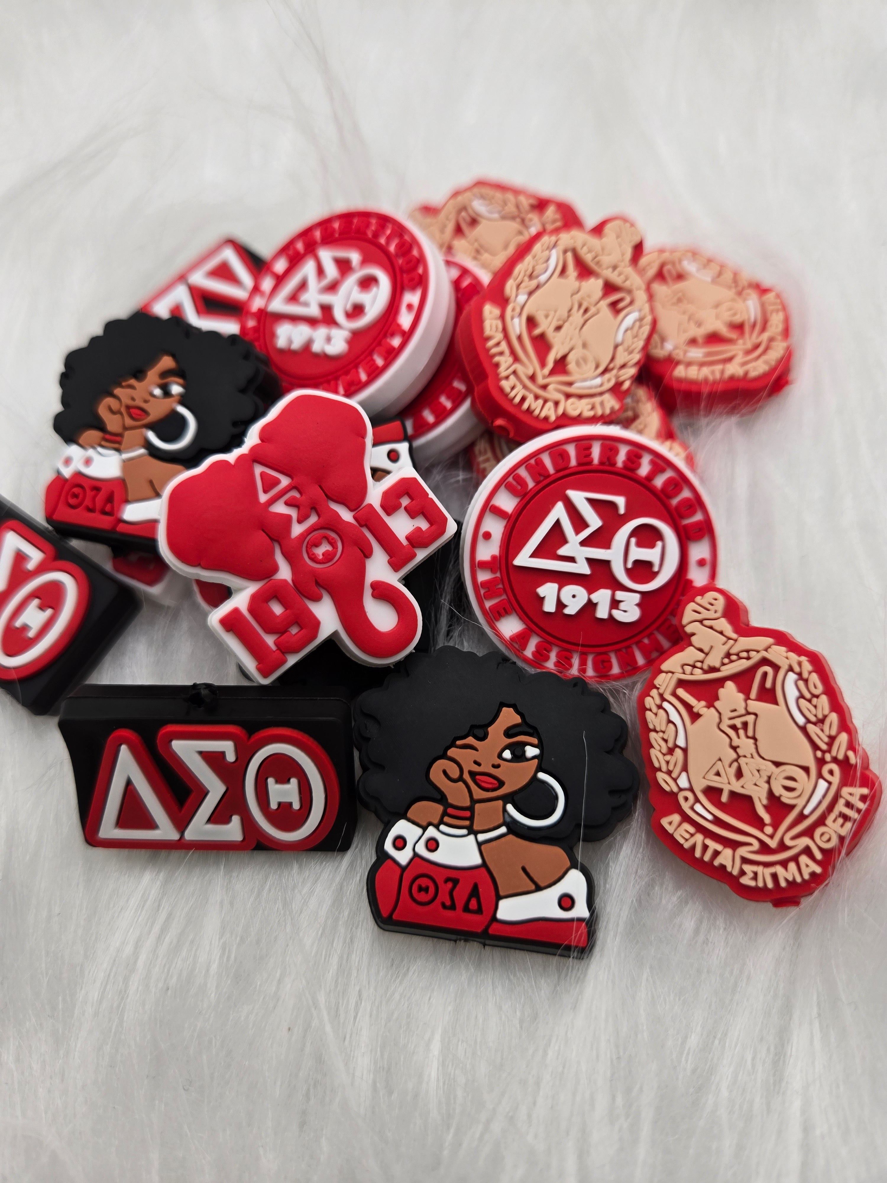 Sorority Delta Focal Beads