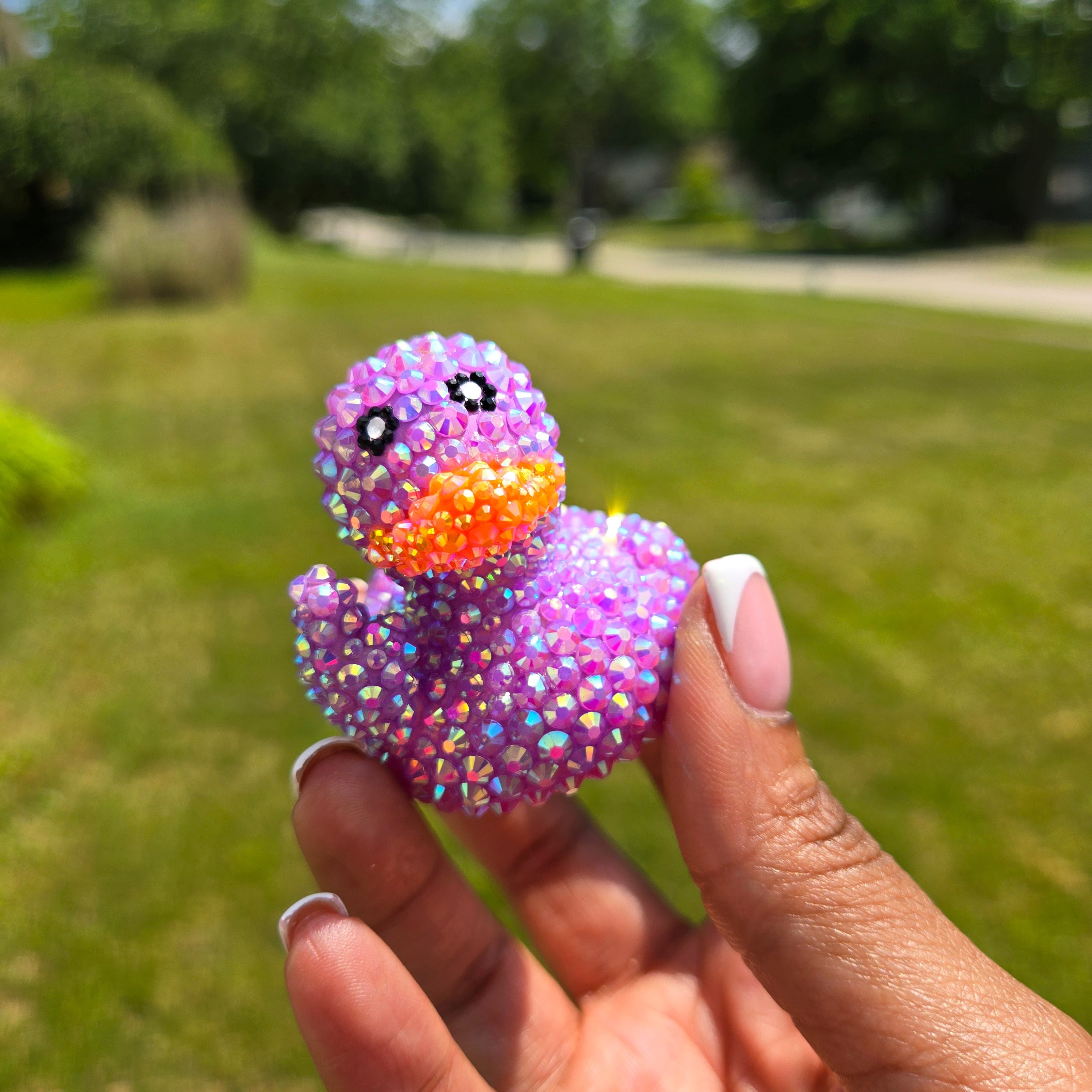Mini Bling Middle Finger Duck