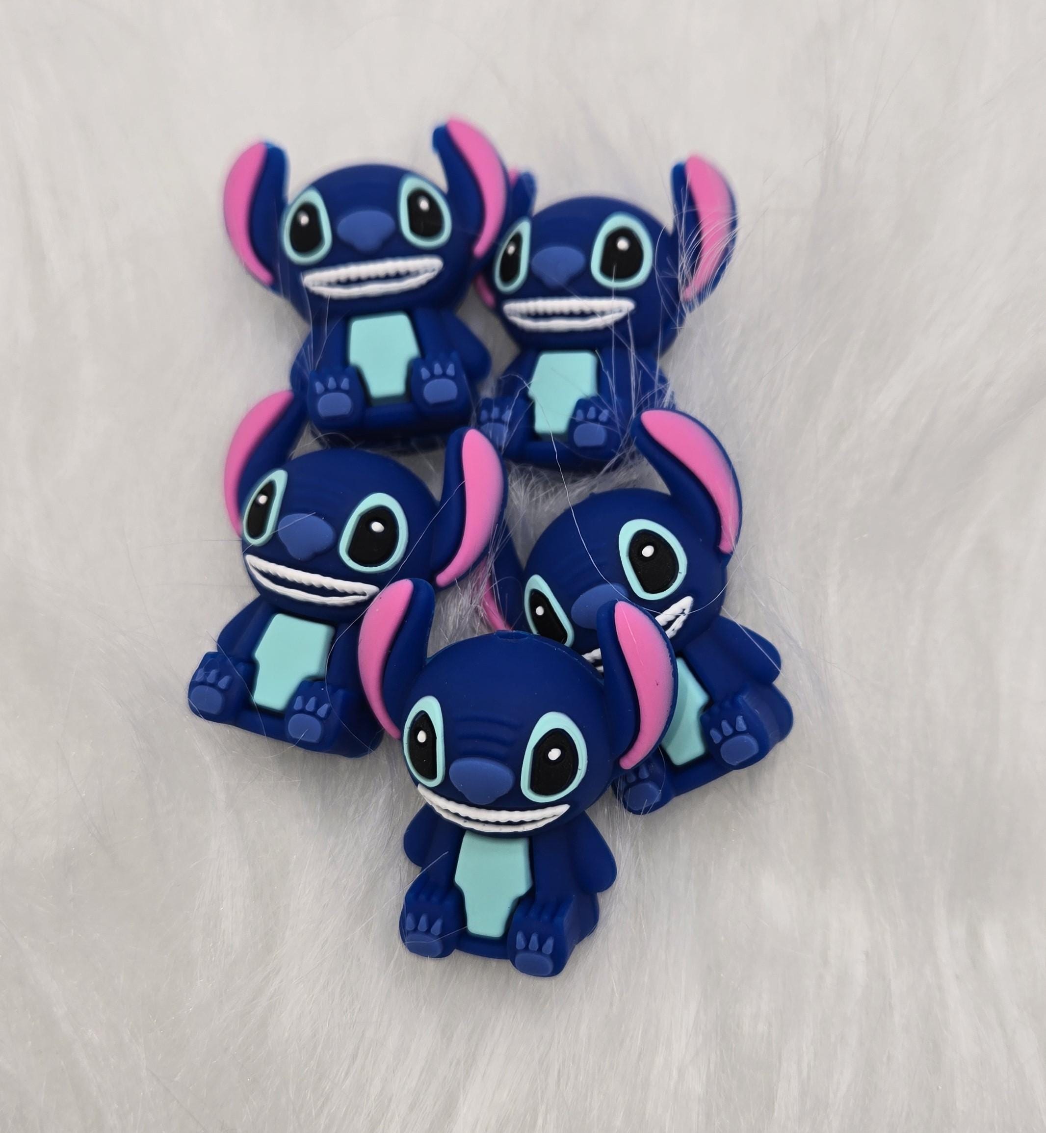 3D Focal Bead, Blue Alien, Beads for Pens, Character Focal Bead, Crafting Beads, Silicone Focal Bead, Crafts for Kids, Easter Crafts