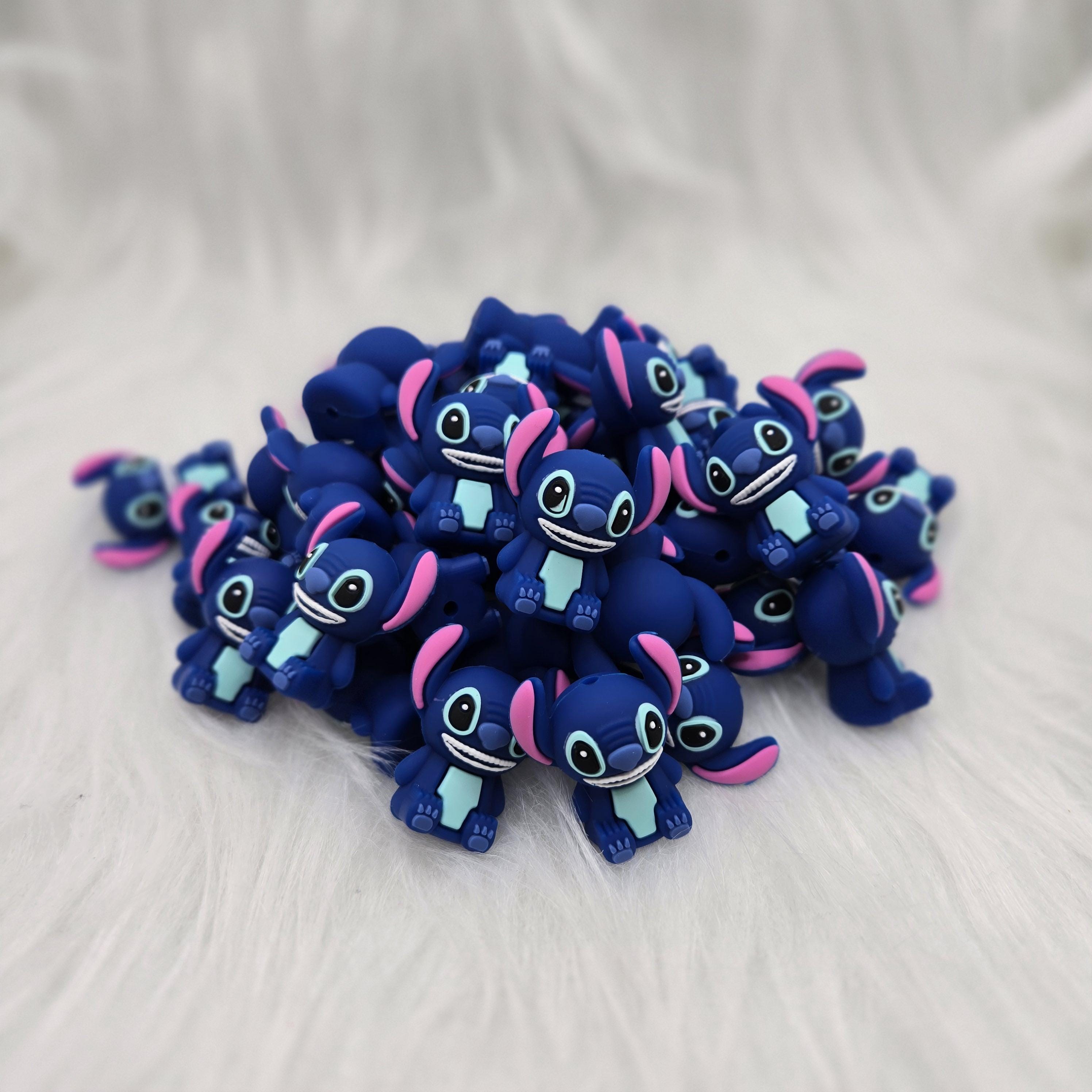 3D Focal Bead, Blue Alien, Beads for Pens, Character Focal Bead, Crafting Beads, Silicone Focal Bead, Crafts for Kids, Easter Crafts
