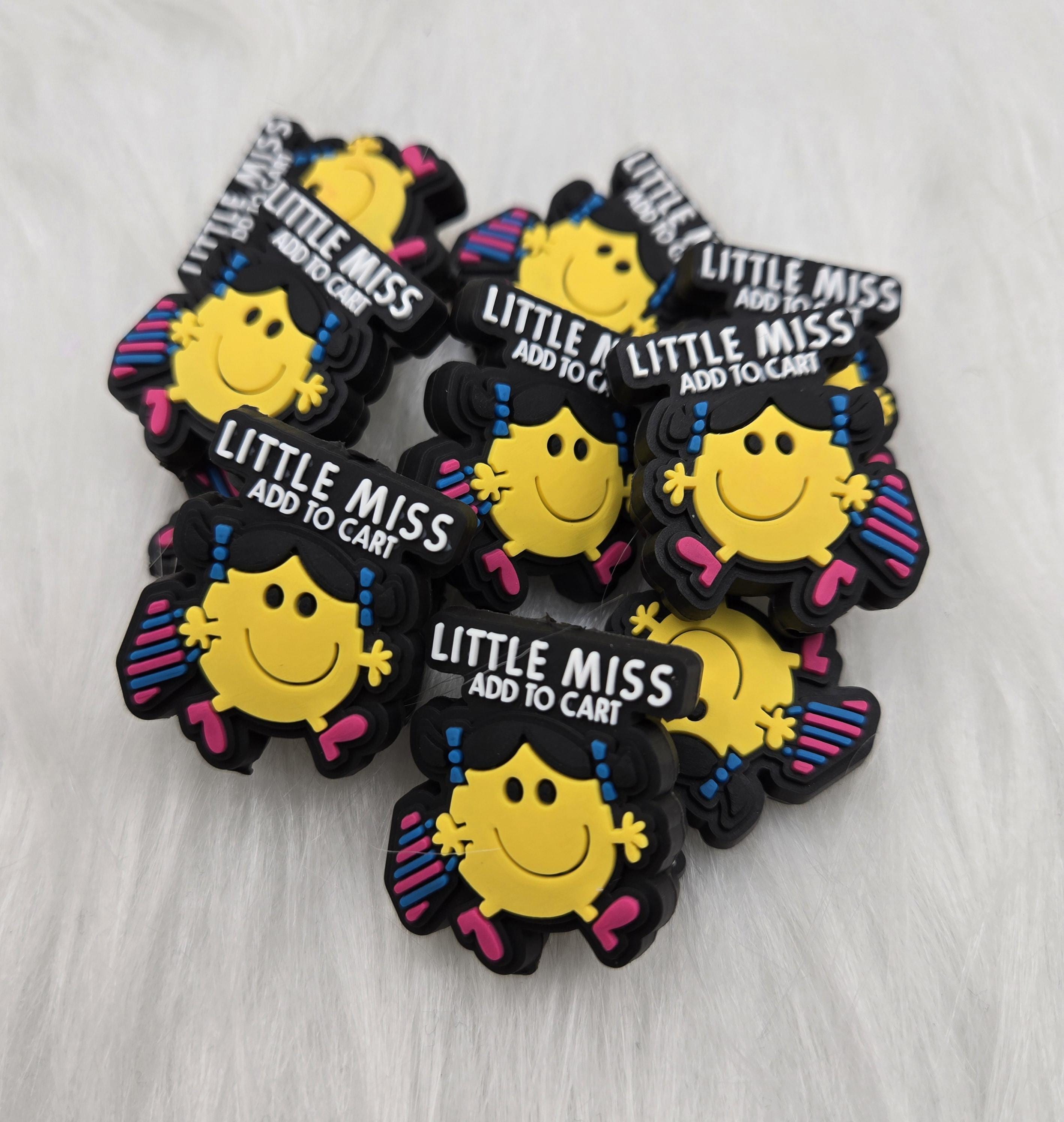 Little Miss Focal Bead, Silicone Focal Bead, Silicone Beads, Beadable Keychain, Beadable Pen, Kids Crafts, Easter, Mothers Day, Crafting