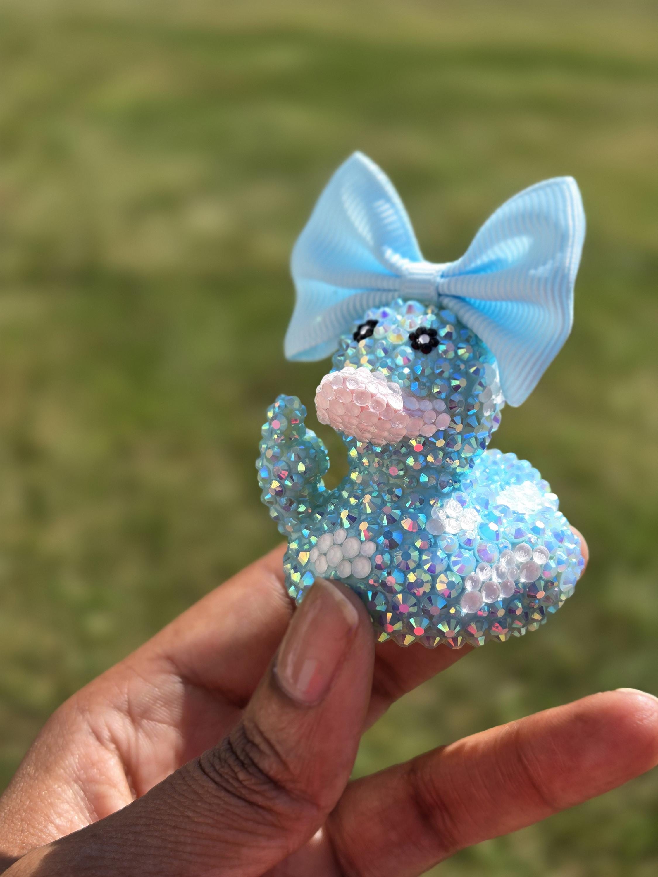 Custom Rubber Duck, Rhinestone Duck, Dashboard Ducks, Mini Bling Cheer Duck, Cute Duck Decor, Rubber Duck, You Got Ducked, Custom Bling Duck