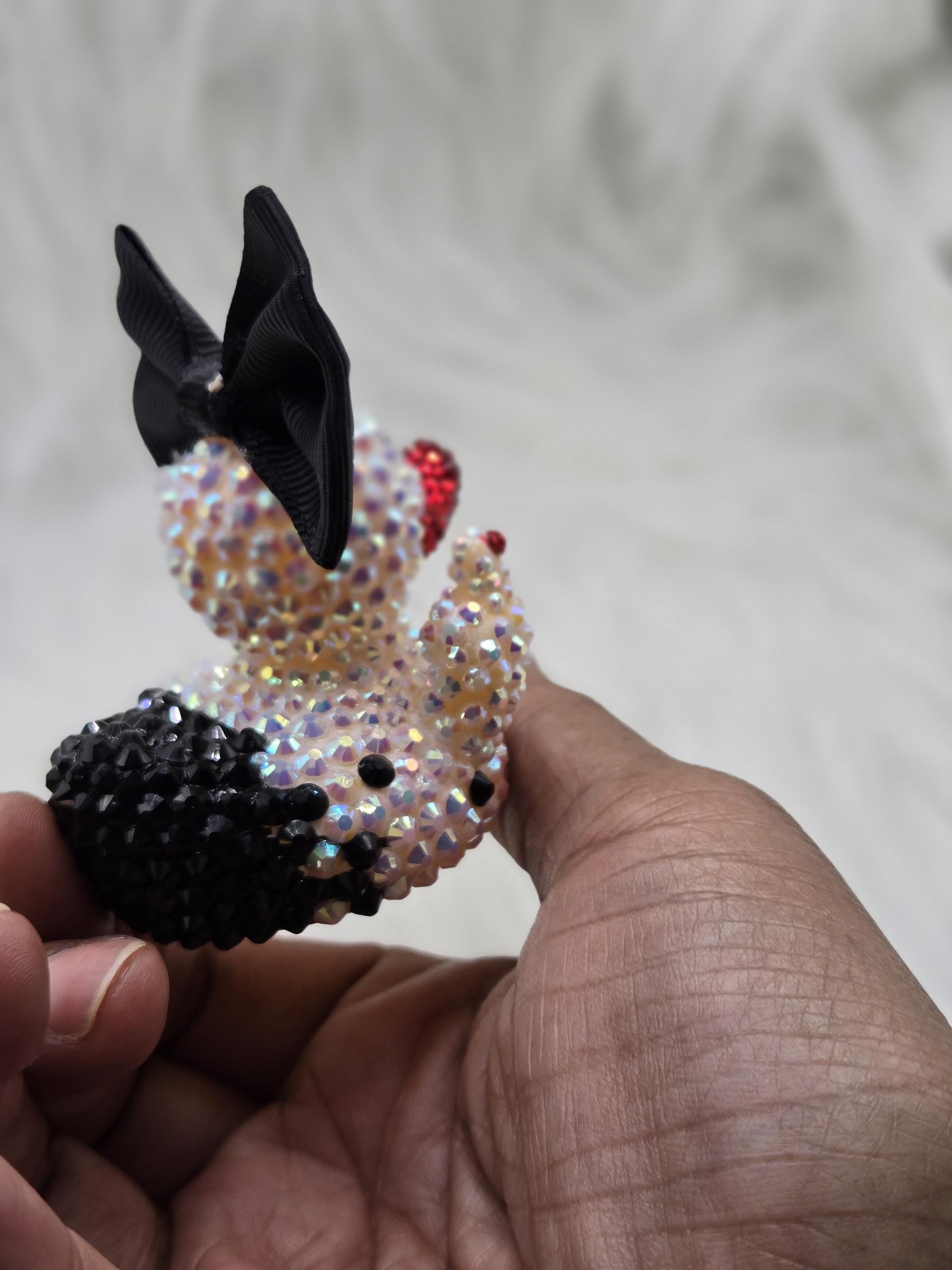 Custom Rubber Duck, Rhinestone Duck, Dashboard Ducks, Mini Bling Cheer Duck, Cute Duck Decor, Rubber Duck, You Got Ducked, Custom Bling Duck