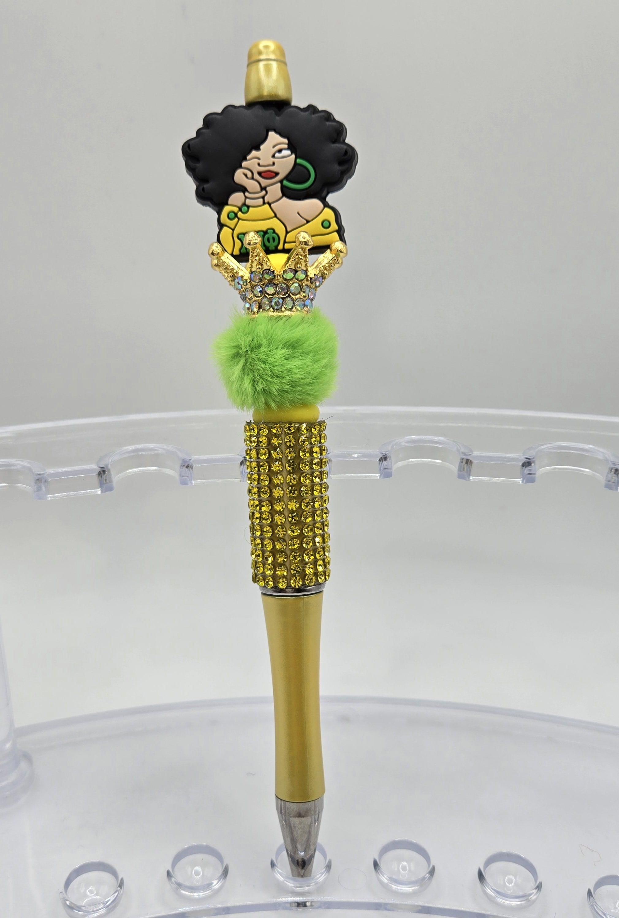 Sorority Pens, Chi Eta Phi pens, Rhinestone Pens, Nursing Sorority, Bling Pens, Nursing Gift, Mothers Day Gift, Chi Eta Phi gifts
