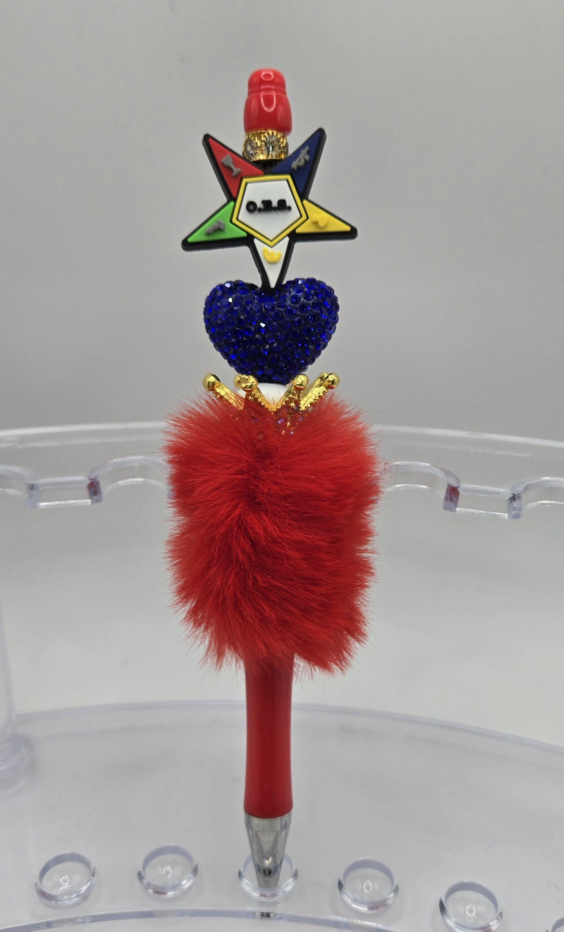 OES Pens, Order of the Eastern Star Gifts, Rhinestone Pens, Luxury Writing Pens, Eastern Star Gifts, Mothers Day Gift, Bling Pen, OES Gifts