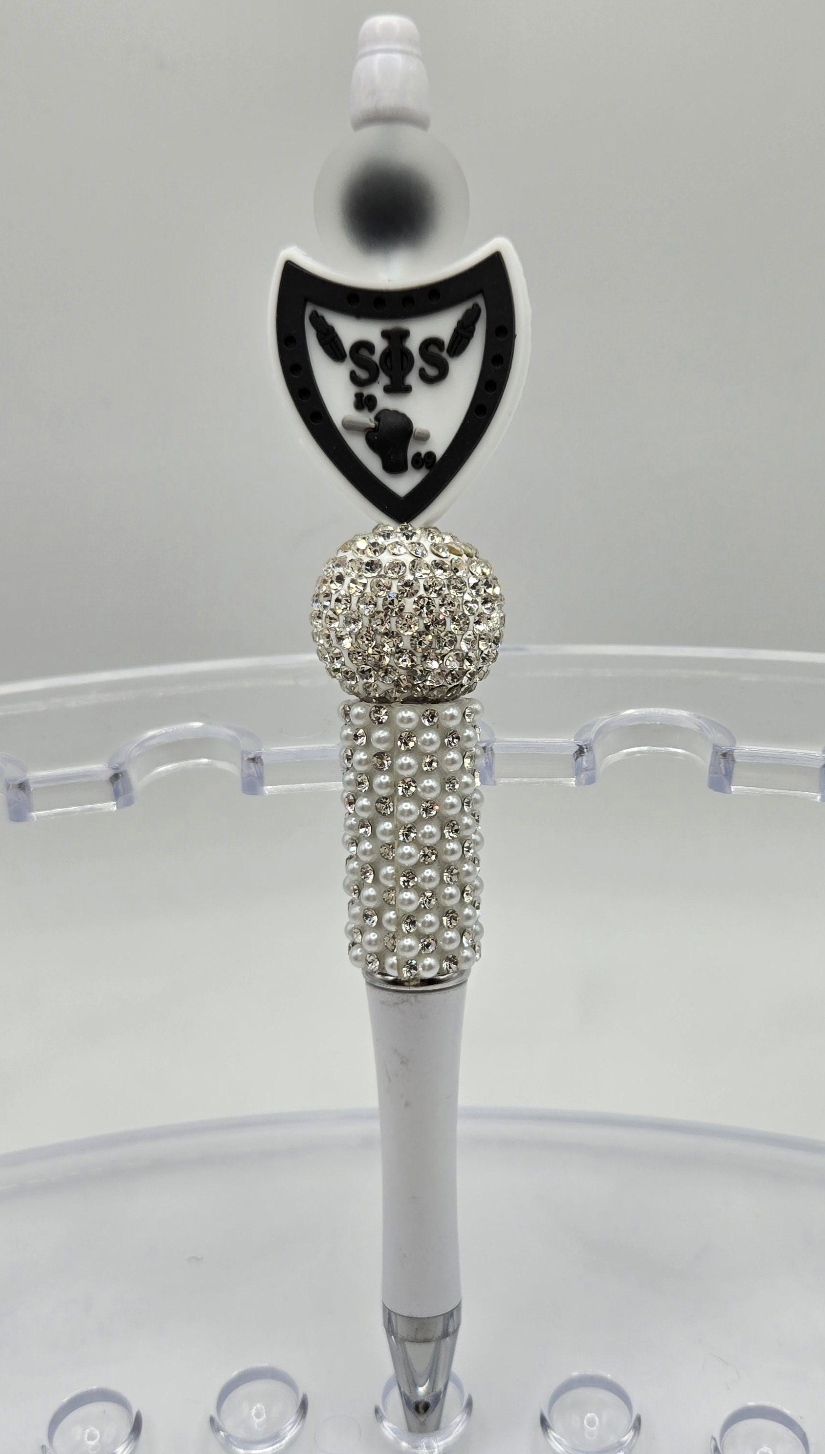 Sorority Pens, Swing Phi Swing Social Fellowship, Rhinestone Pens, Sorority Pen, Bling Pens, Mothers Day Gift, Graduation Gift, Sorority Gif
