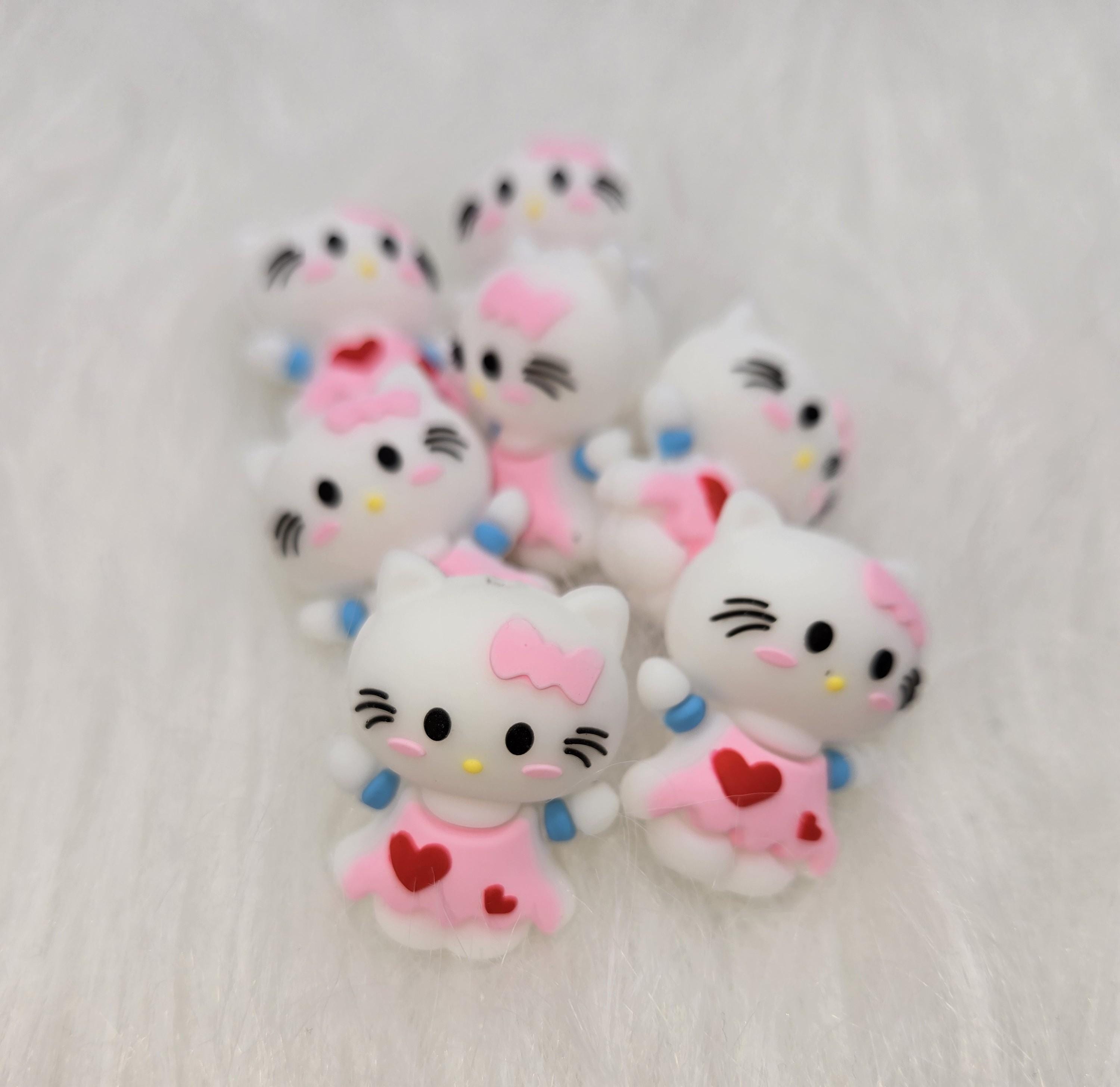3D Focal Bead, HK Focal Bead, Cat Focal Bead, Silicone Focal Beads, Beads for Pens, Character Bead, Cartoon Bead, Crafting Beads