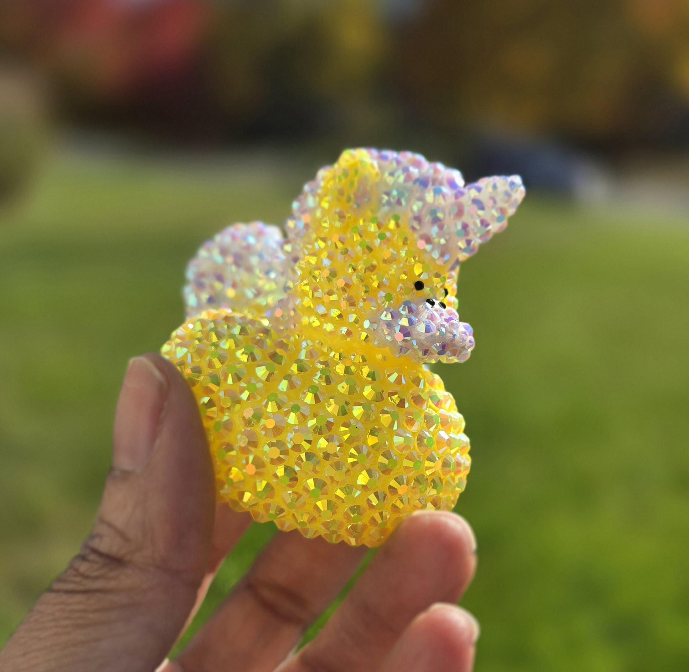 Custom Bling Uni-Duck, Bling Dash Duck, Mini Bling Cheer Duck, You Got Ducked, Rhinestone Unicorn, Dash Duck, Rubber Duck, Cute Duck Decor