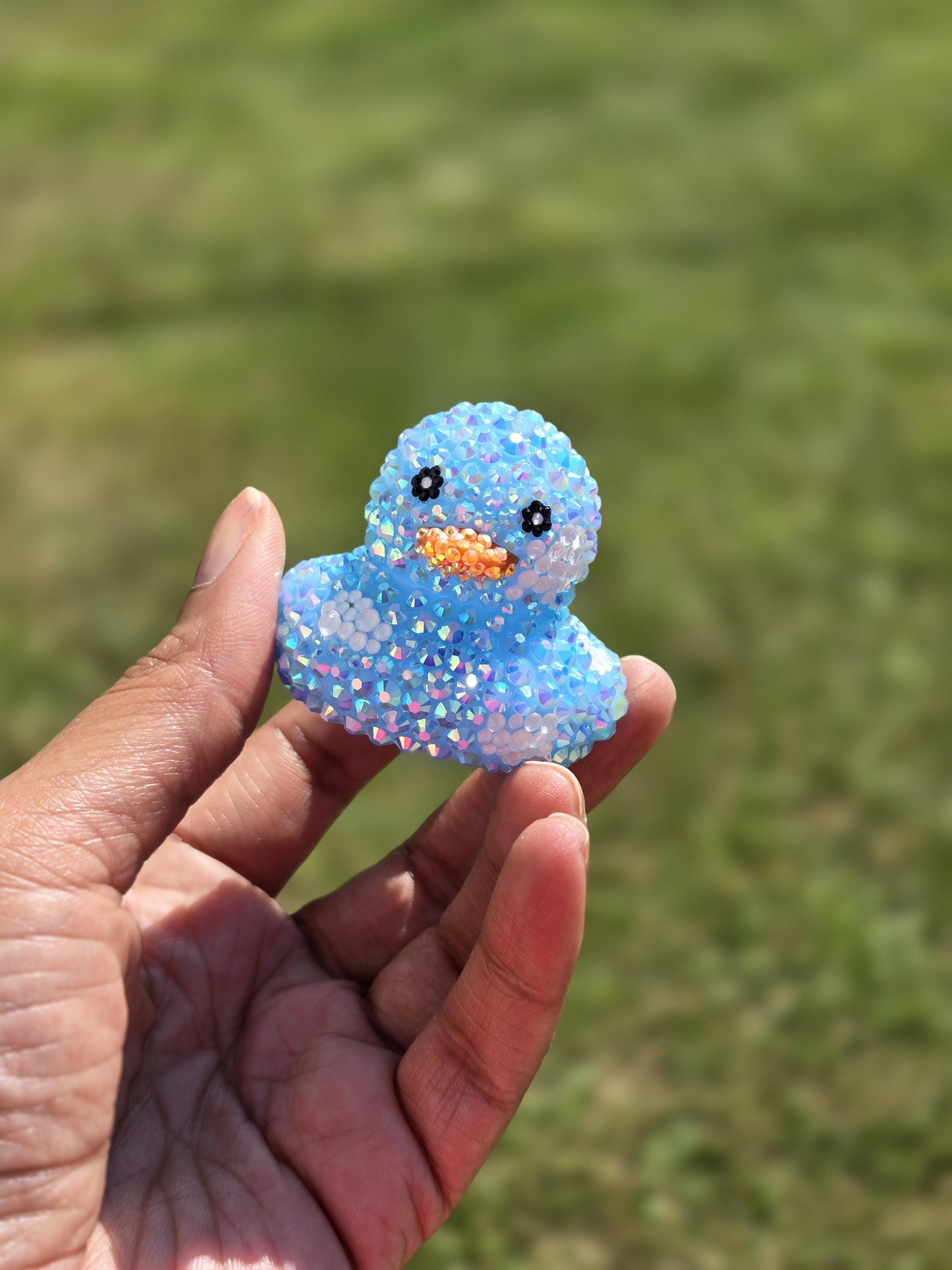 Custom Rubber Duck, Rhinestone Duck, Dashboard Ducks, Mini Bling Cheer Duck, Cute Duck Decor, Rubber Duck, You Got Ducked, Custom Bling Duck