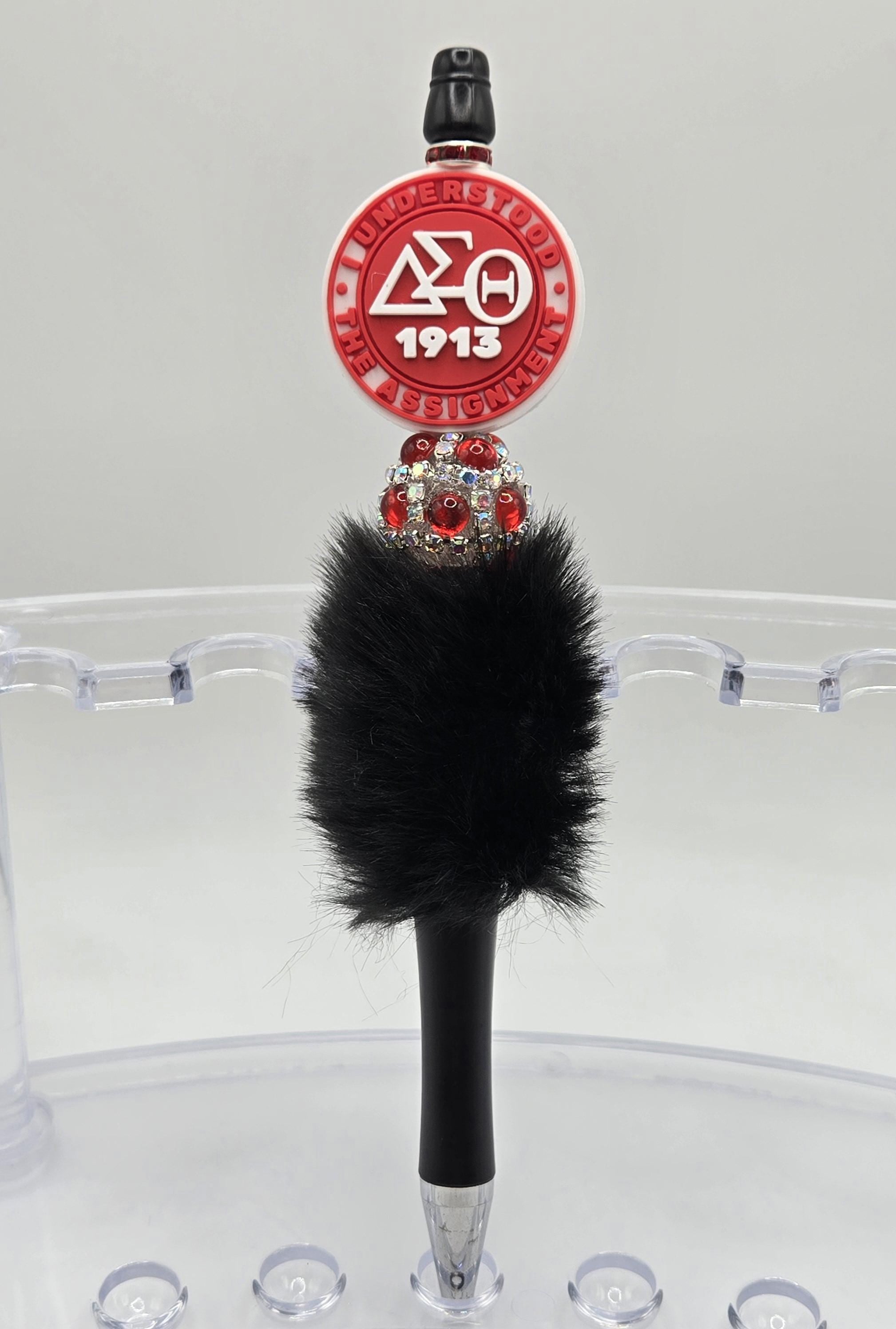 Sorority Pens, Delta pens, Delta Sigma Theta Sorority Pens, Rhinestone Pen, College Graduation Gifts, Mothers Day Gift, Bling Pen