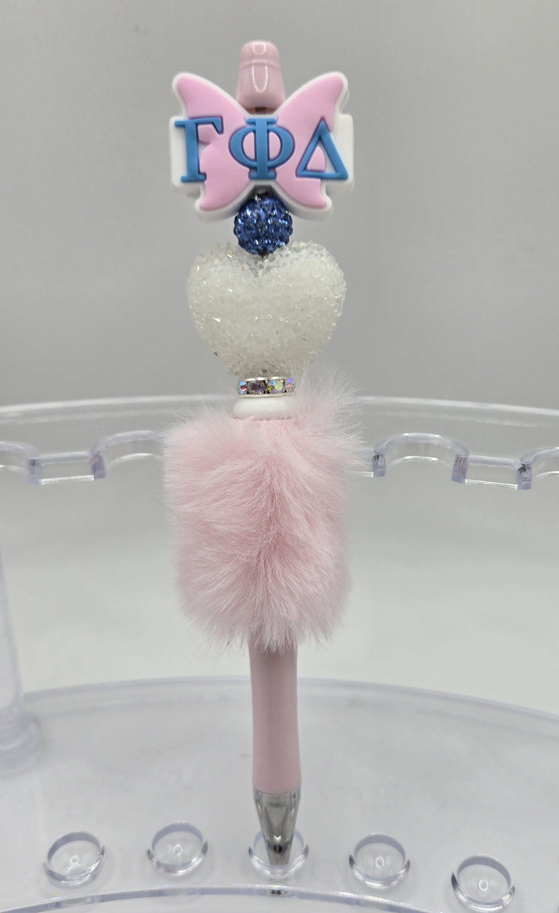 Rhinestone Pen, Sorority Pen, Gamma Phi Delta Sorority Gift, Mothers Day Gift, Luxury Pen, Graduation Gift
