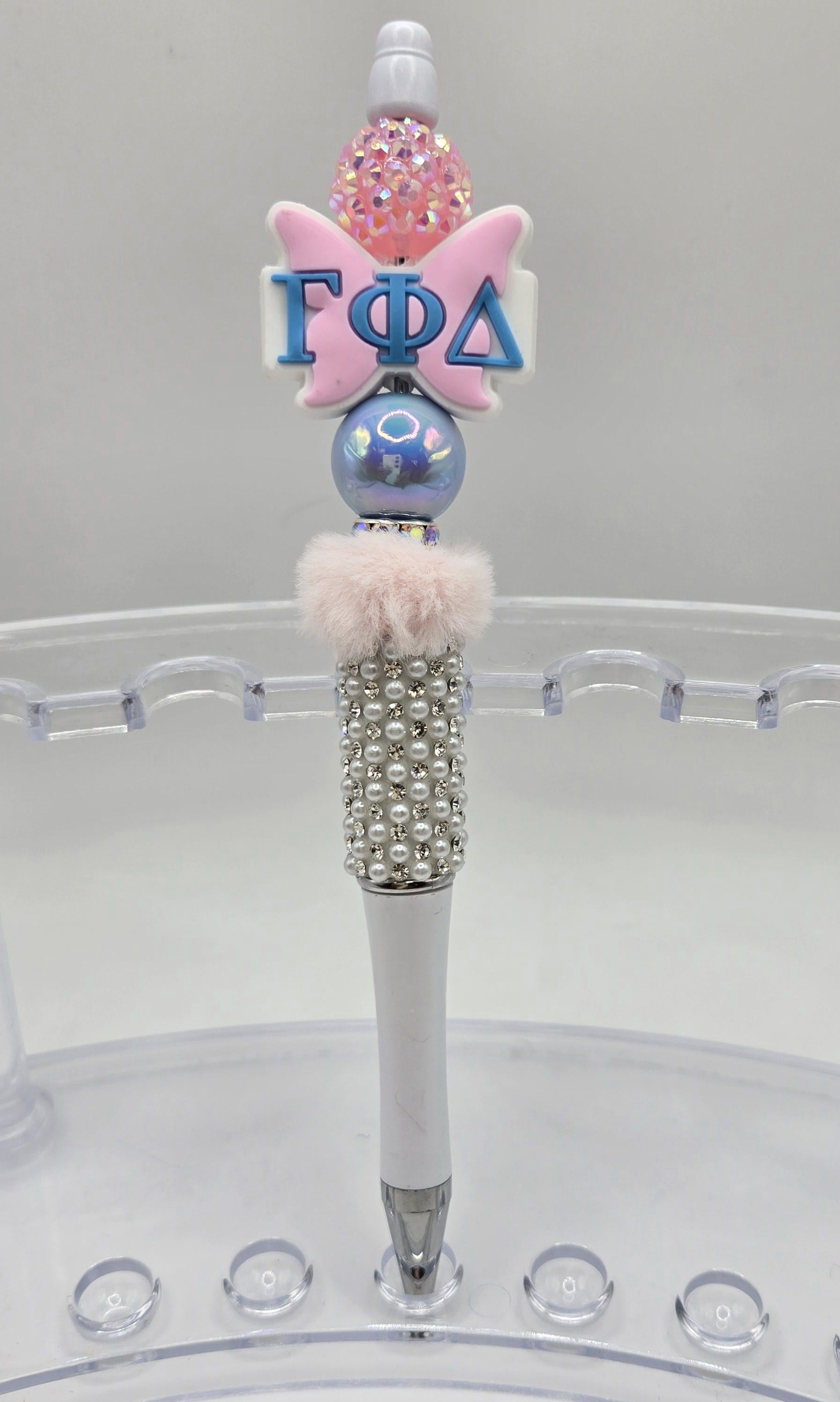 Rhinestone Pen, Sorority Pen, Gamma Phi Delta Sorority Gift, Mothers Day Gift, Luxury Pen, Graduation Gift