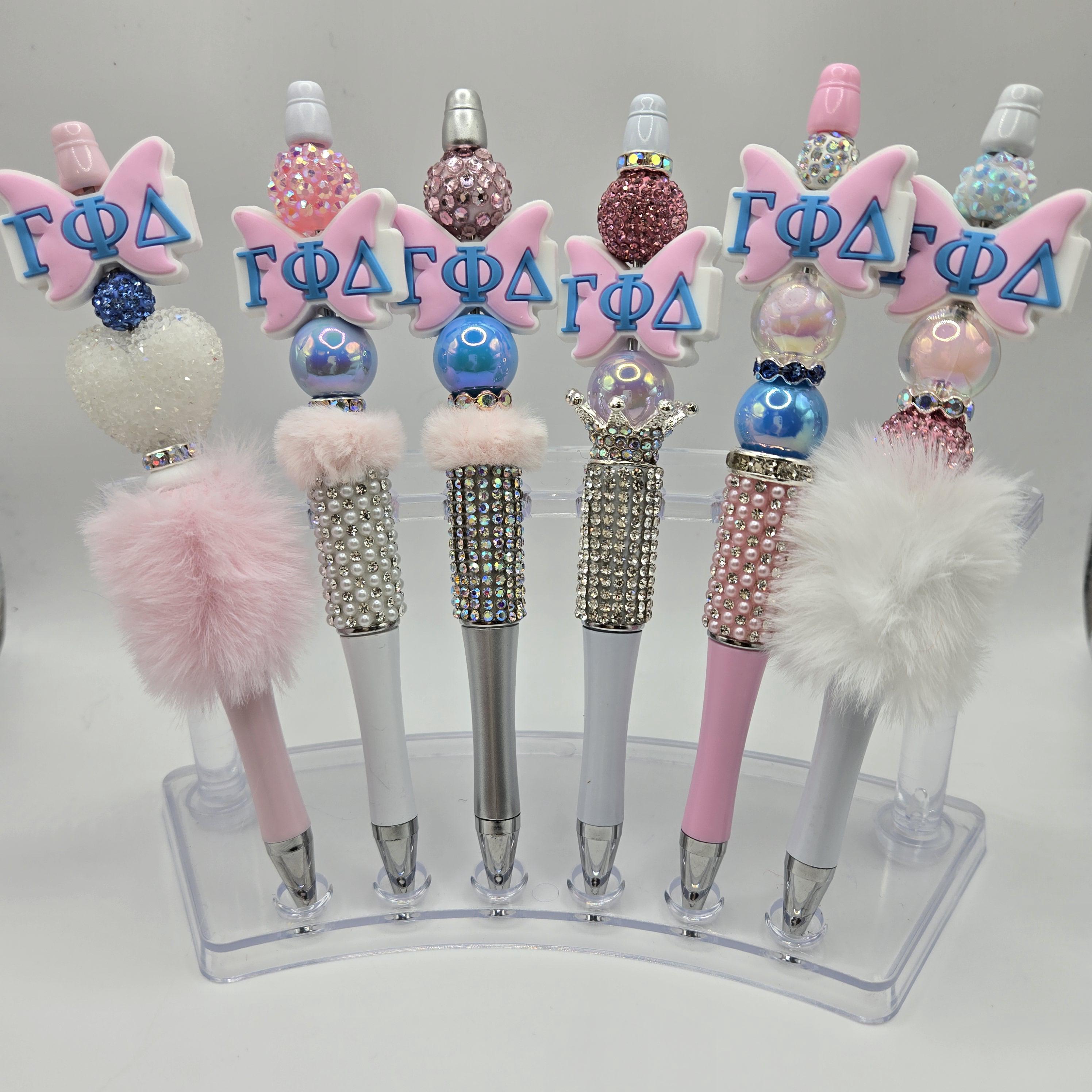 Rhinestone Pen, Sorority Pen, Gamma Phi Delta Sorority Gift, Mothers Day Gift, Luxury Pen, Graduation Gift