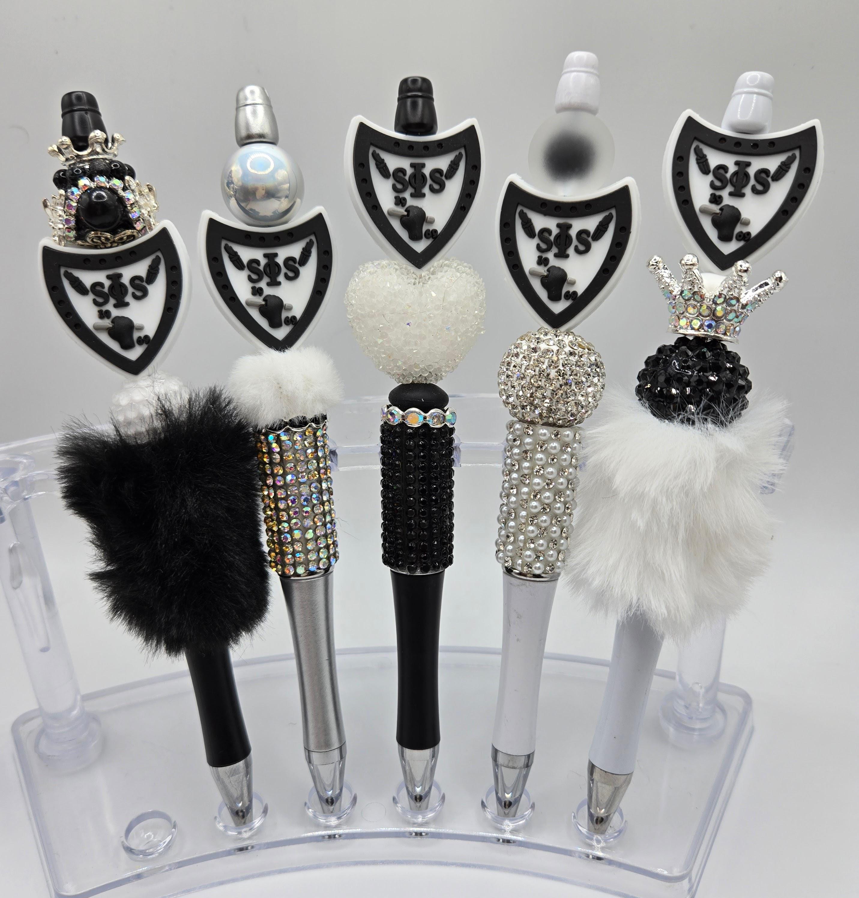 Sorority Pens, Swing Phi Swing Social Fellowship, Rhinestone Pens, Sorority Pen, Bling Pens, Mothers Day Gift, Graduation Gift, Sorority Gif