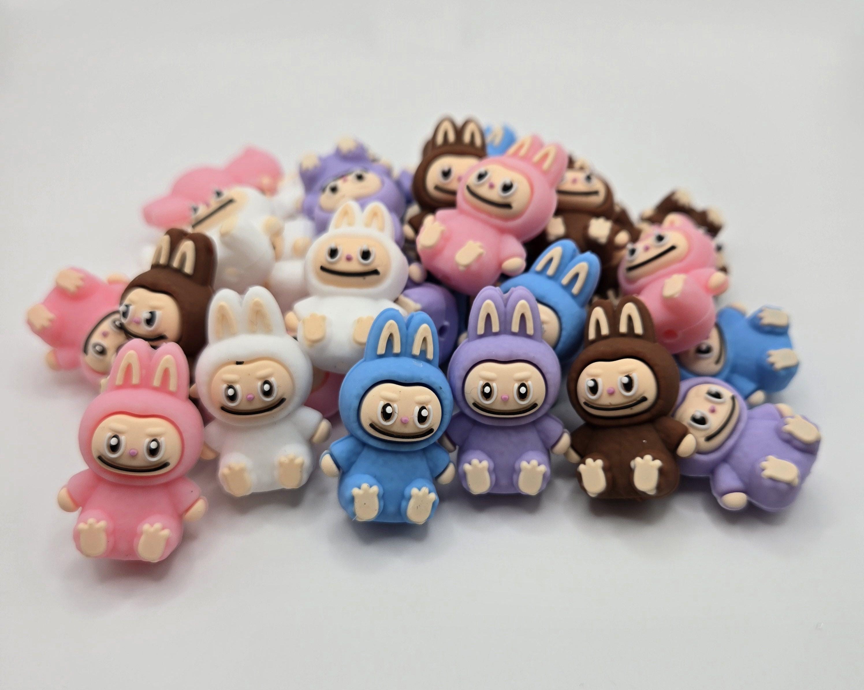 Beads for Pens - Labubu 3D Silicone Monster Focal Beads