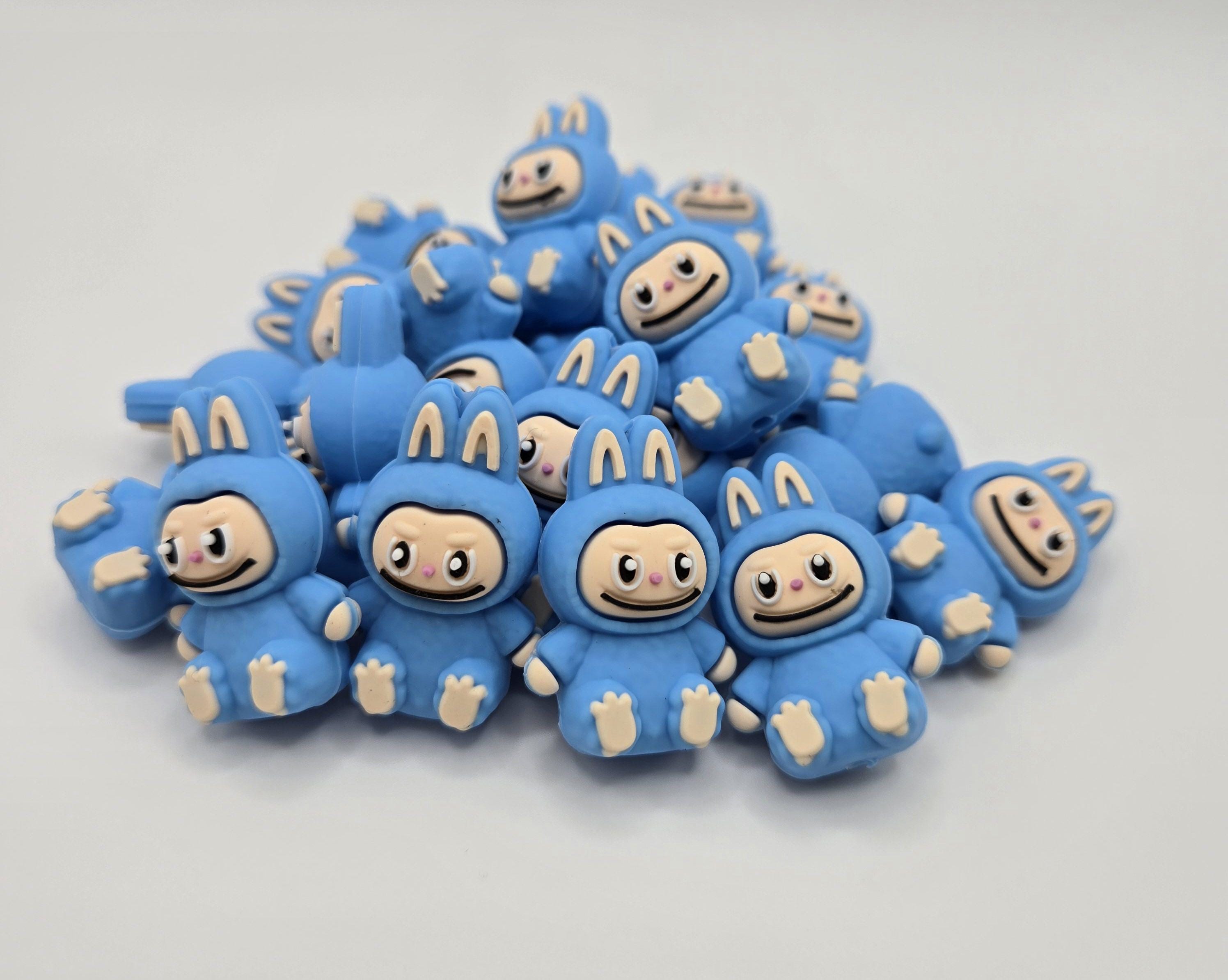 Beads for Pens - Labubu 3D Silicone Monster Focal Beads