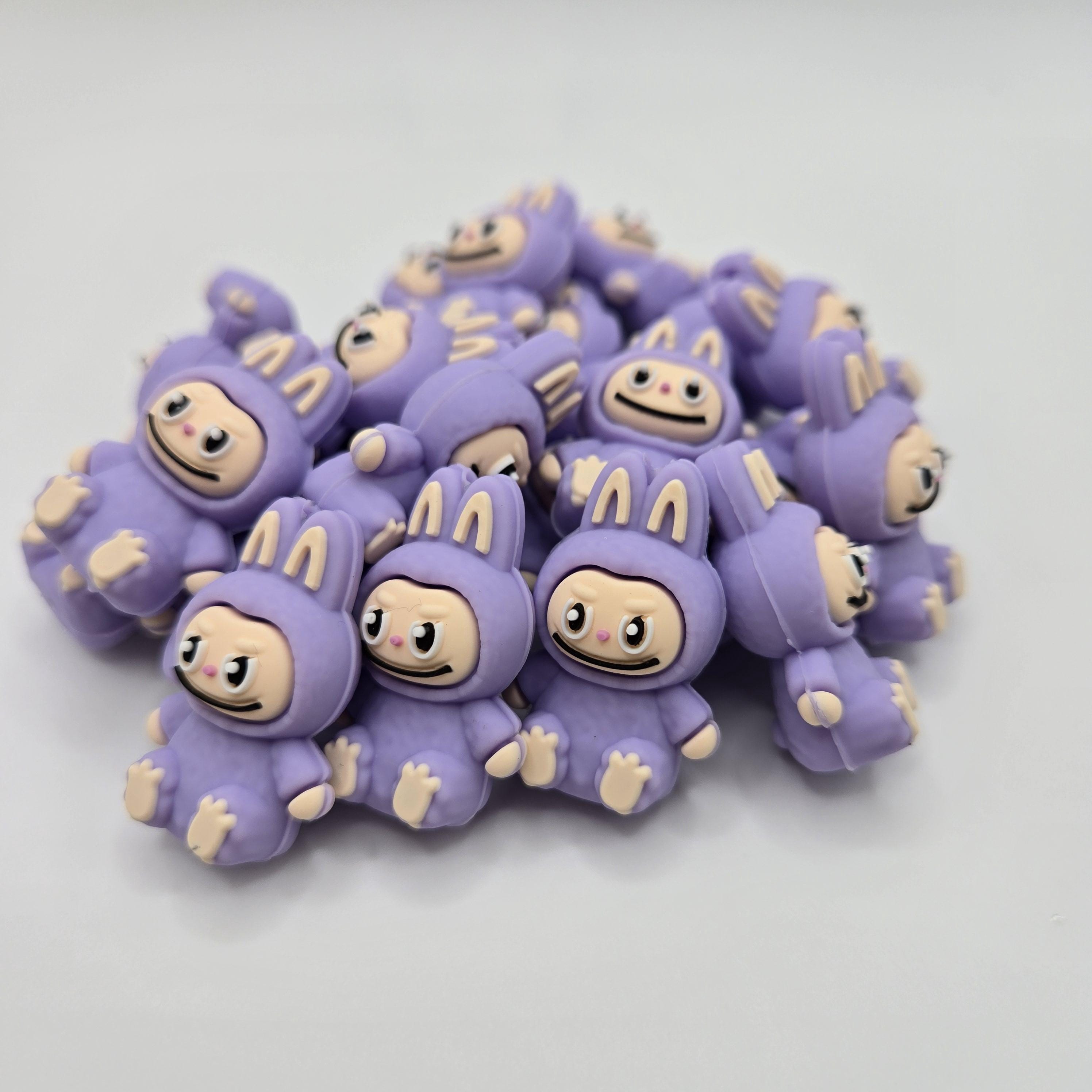 Beads for Pens - Labubu 3D Silicone Monster Focal Beads