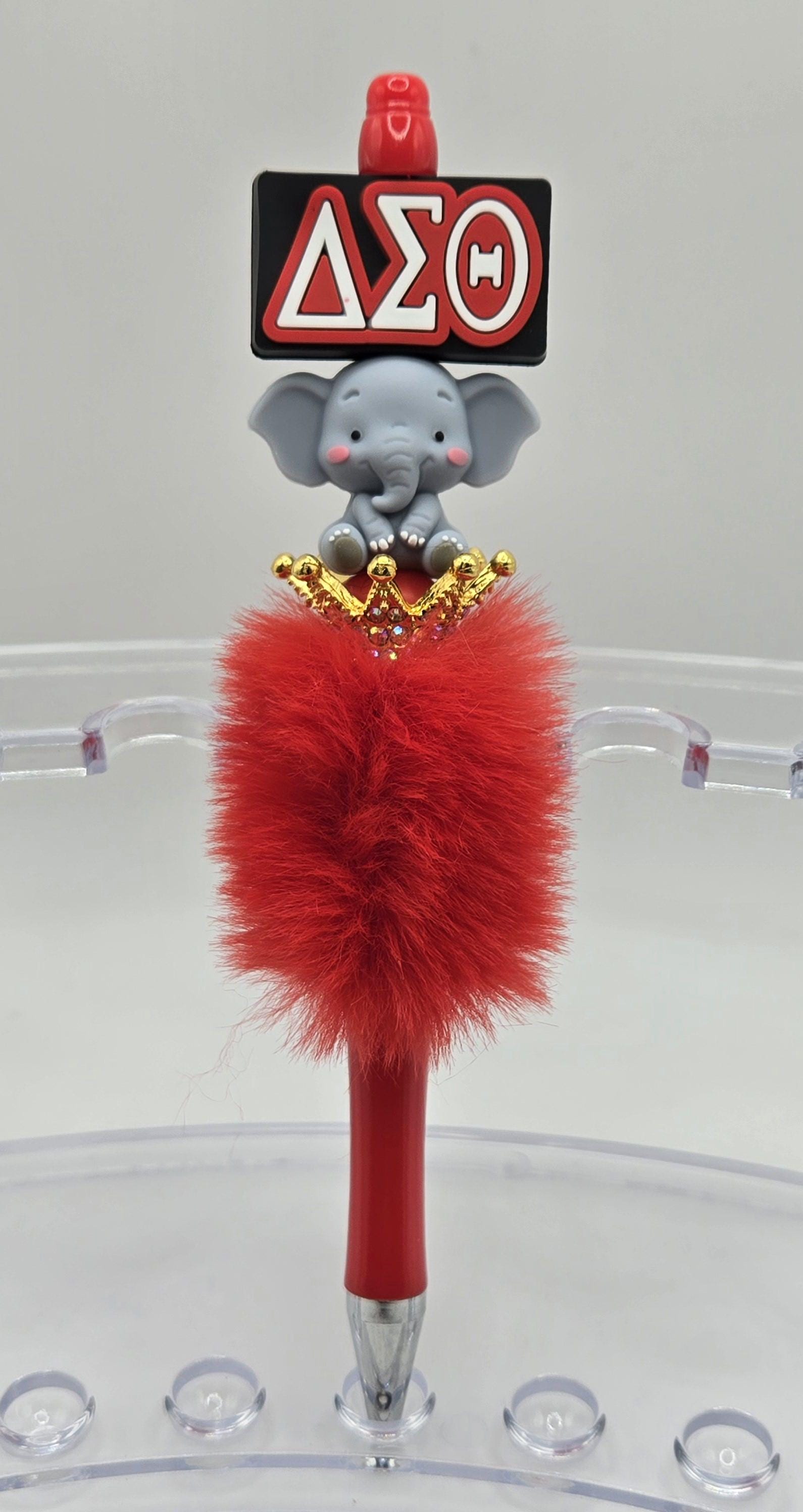 Sorority Pens, Delta pens, Delta Sigma Theta Sorority Pens, Rhinestone Pen, College Graduation Gifts, Mothers Day Gift, Bling Pen
