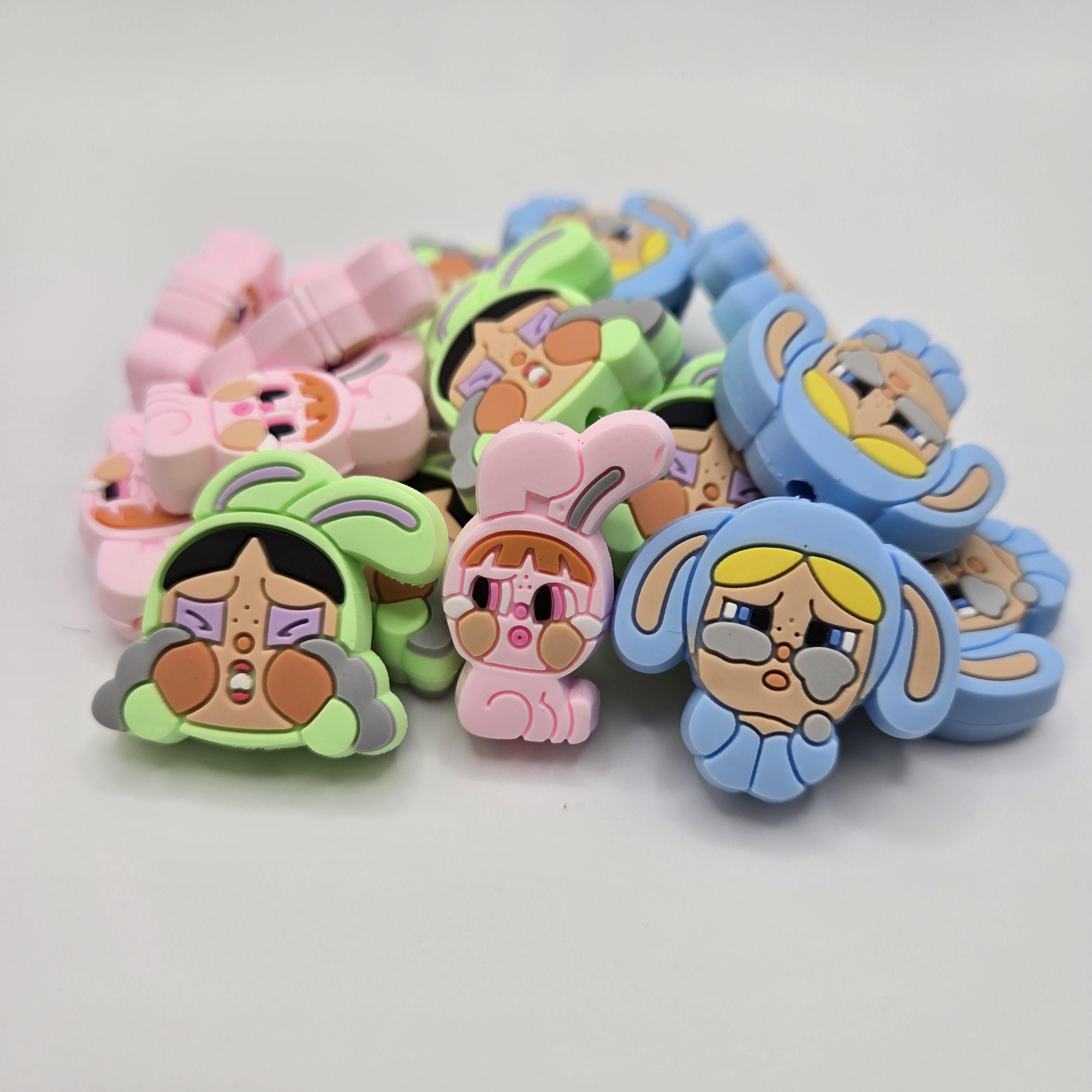 Crybaby Focal Bead, Cry Baby Bead, Beads for Pens, Character Focal Bead, Crybaby x PPG, Silicone Focal Bead, DIY Pen Beads, Crafts for Kids