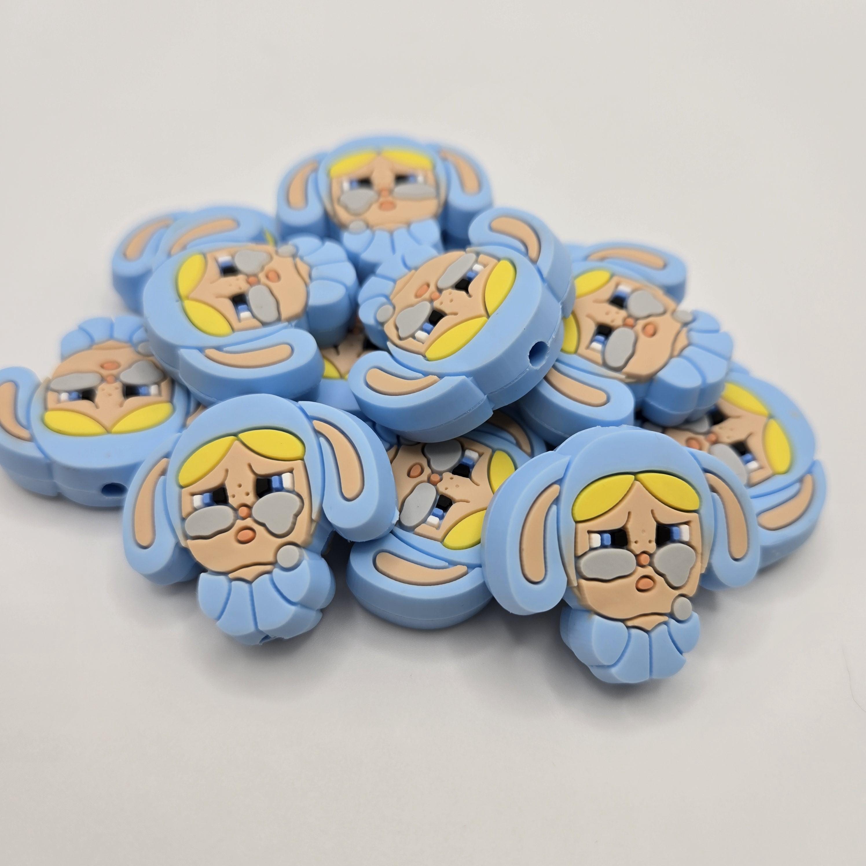 Crybaby Focal Bead, Cry Baby Bead, Beads for Pens, Character Focal Bead, Crybaby x PPG, Silicone Focal Bead, DIY Pen Beads, Crafts for Kids