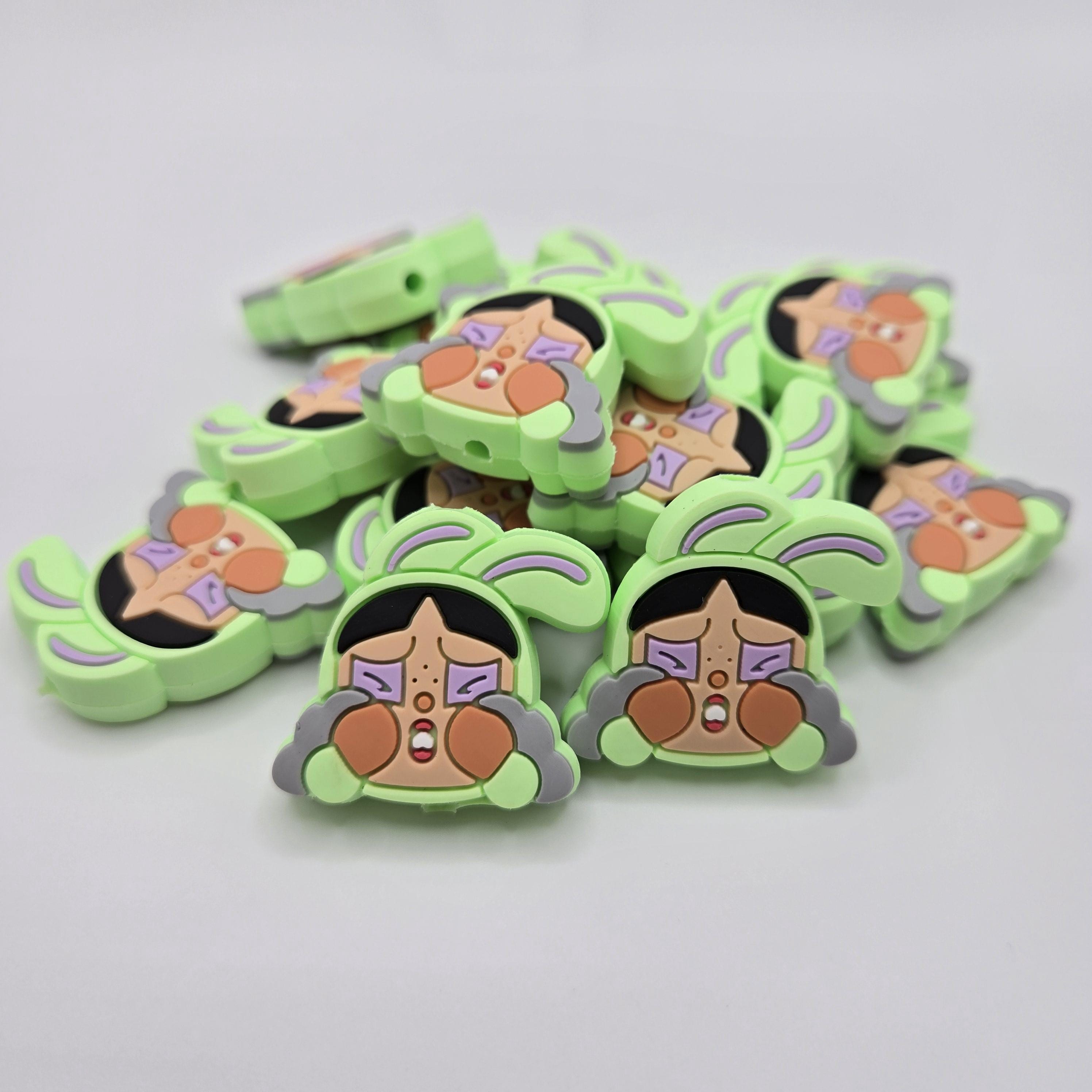 Crybaby Focal Bead, Cry Baby Bead, Beads for Pens, Character Focal Bead, Crybaby x PPG, Silicone Focal Bead, DIY Pen Beads, Crafts for Kids