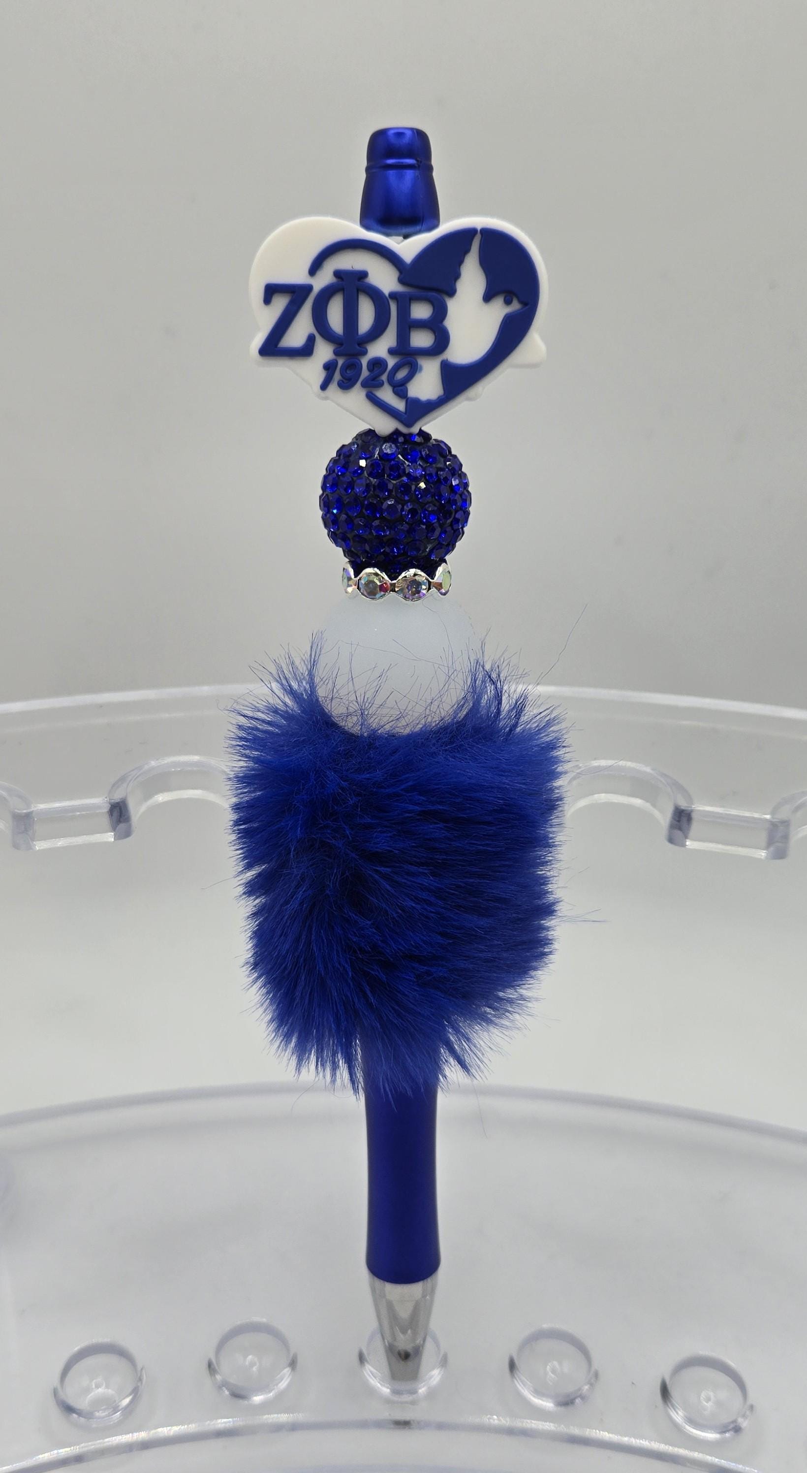 Sorority Pens, Zeta pens, Zeta Phi Beta Sorority Pens, Bling Pens, College Graduation Gift, Mothers Day Gift, Rhinestone Pen, Luxury Pen