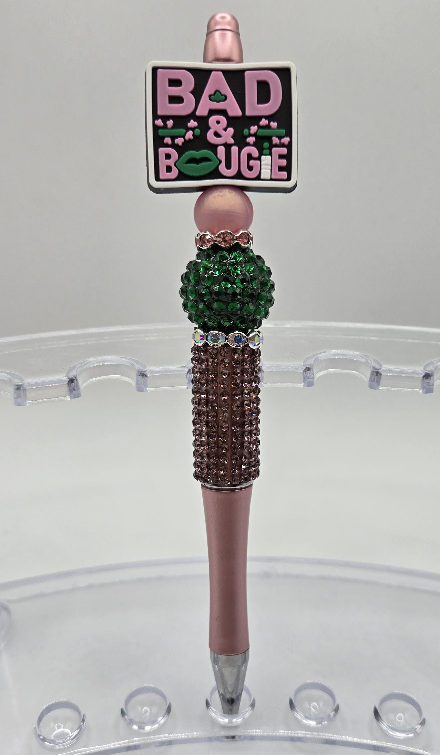 Sorority Pens, AKA pen, Rhinestone Pens, Alpha Kappa Alpha Sorority Pens, Bling Pens, College Graduation Gift, Mothers Day Gift