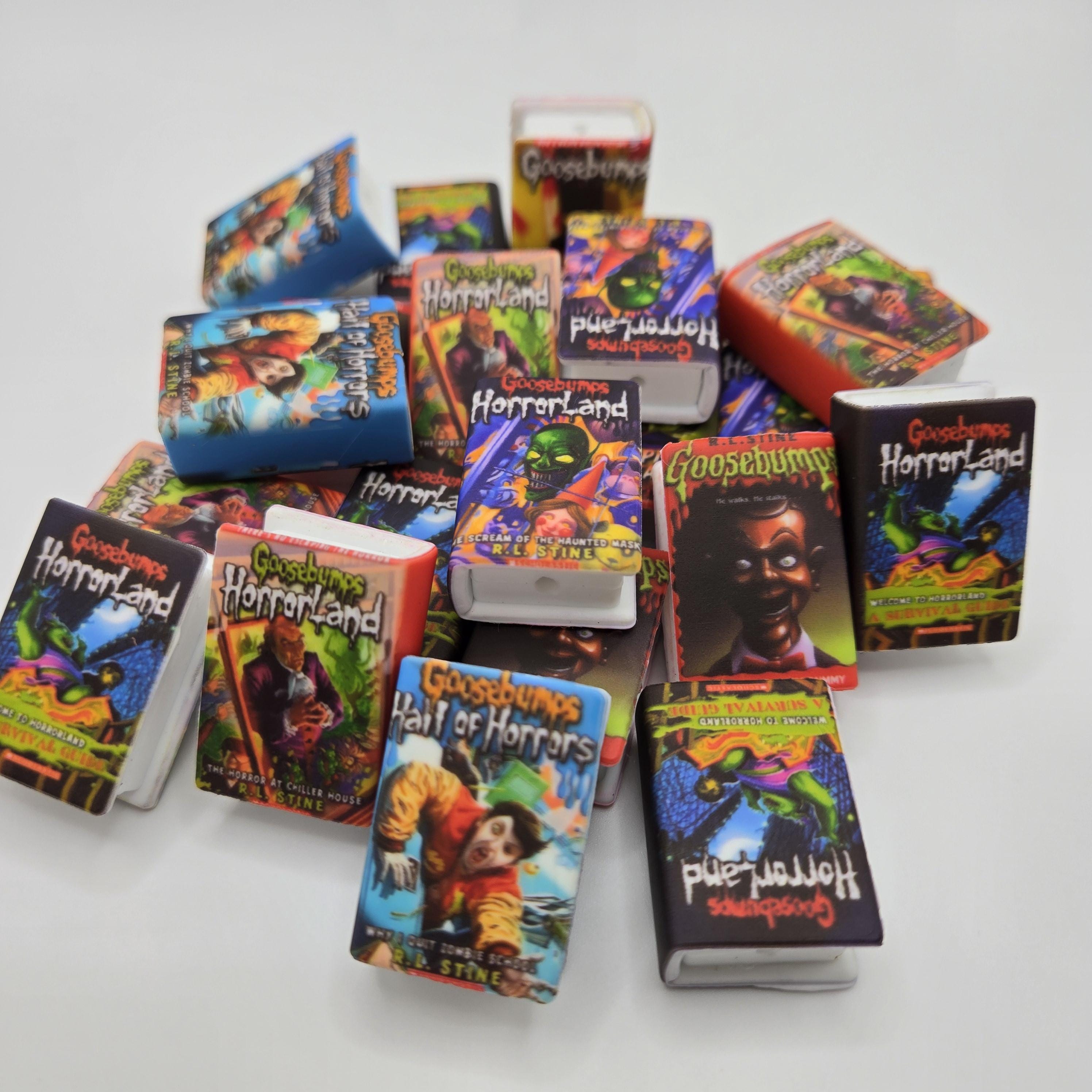 3D Focal Bead, Halloween Bead, Goosebumps Books, Silicone Focal Bead, Beads for Pens, Crafting Beads, Book Readers *READ DESCRIPTION*