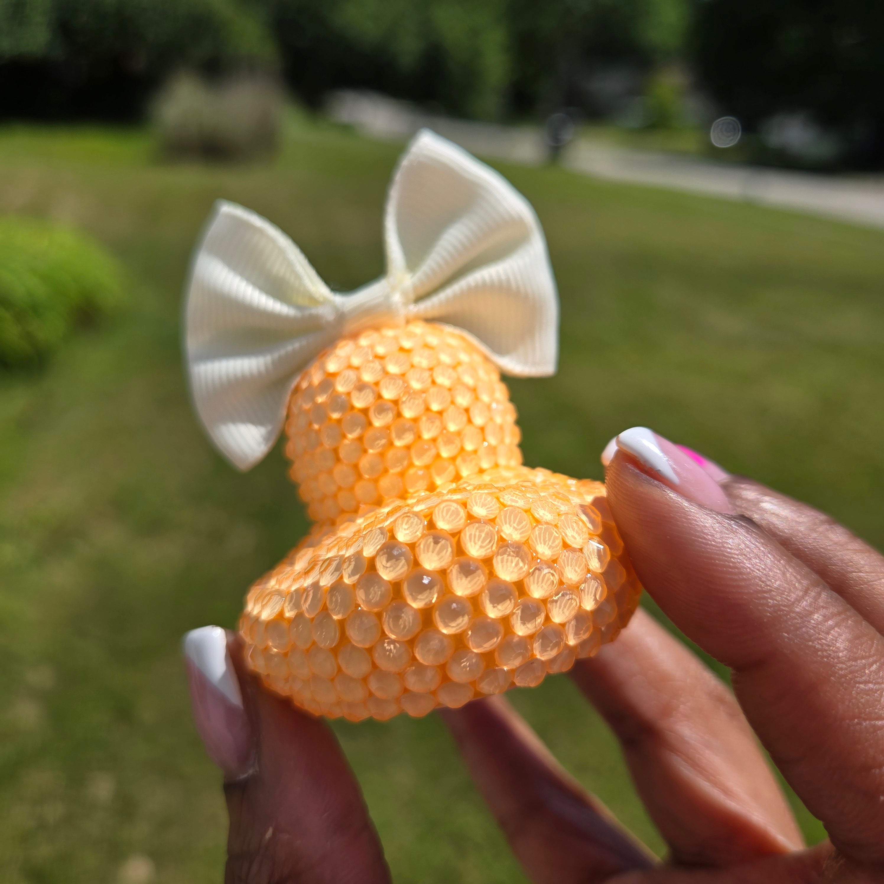Mini Bling Rubber Duck: The Ultimate Sparkle Surprise