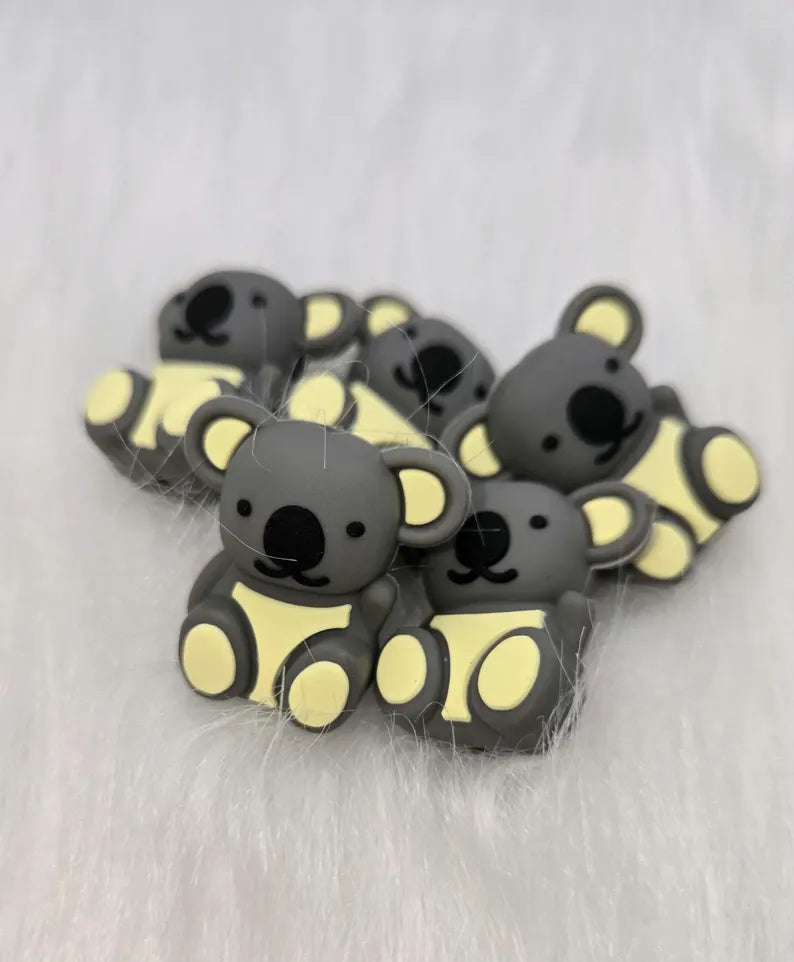 3D Koala Bear Focal Bead