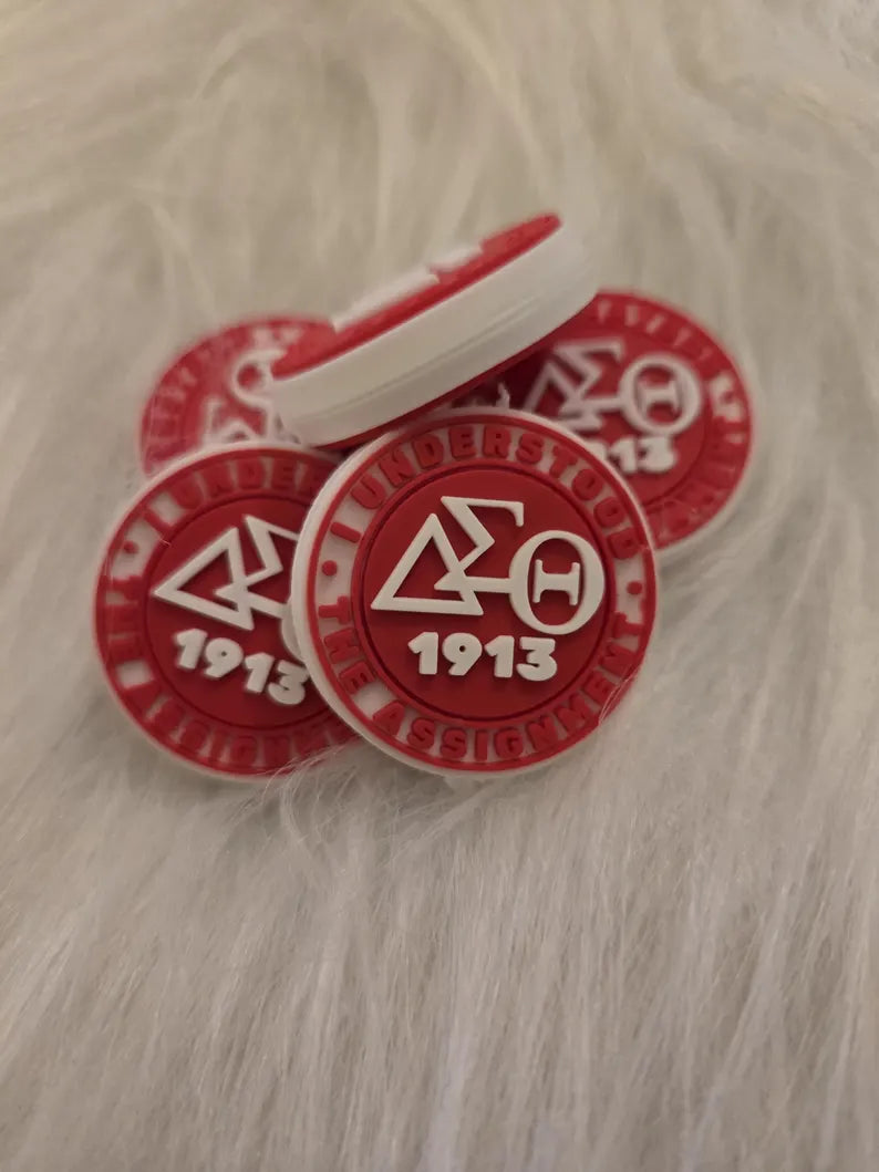 Delta Sigma Theta Focal Bead