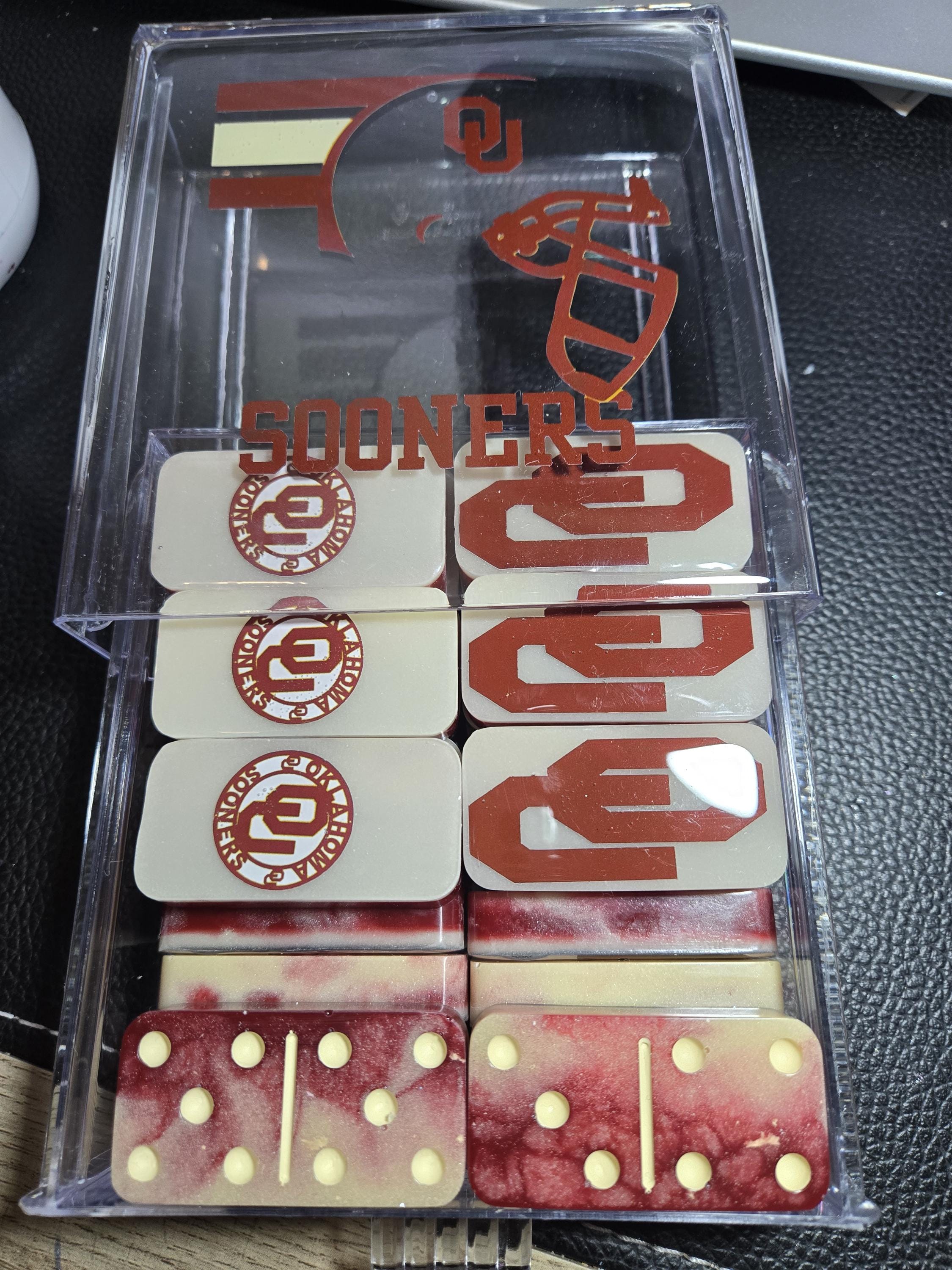 Sports Themed Party Game, Custom Dominoes Set, Domino Gifts, Playing Dominoes, Double 6 Dominoes, Personalized Dominoes, Sports Gift