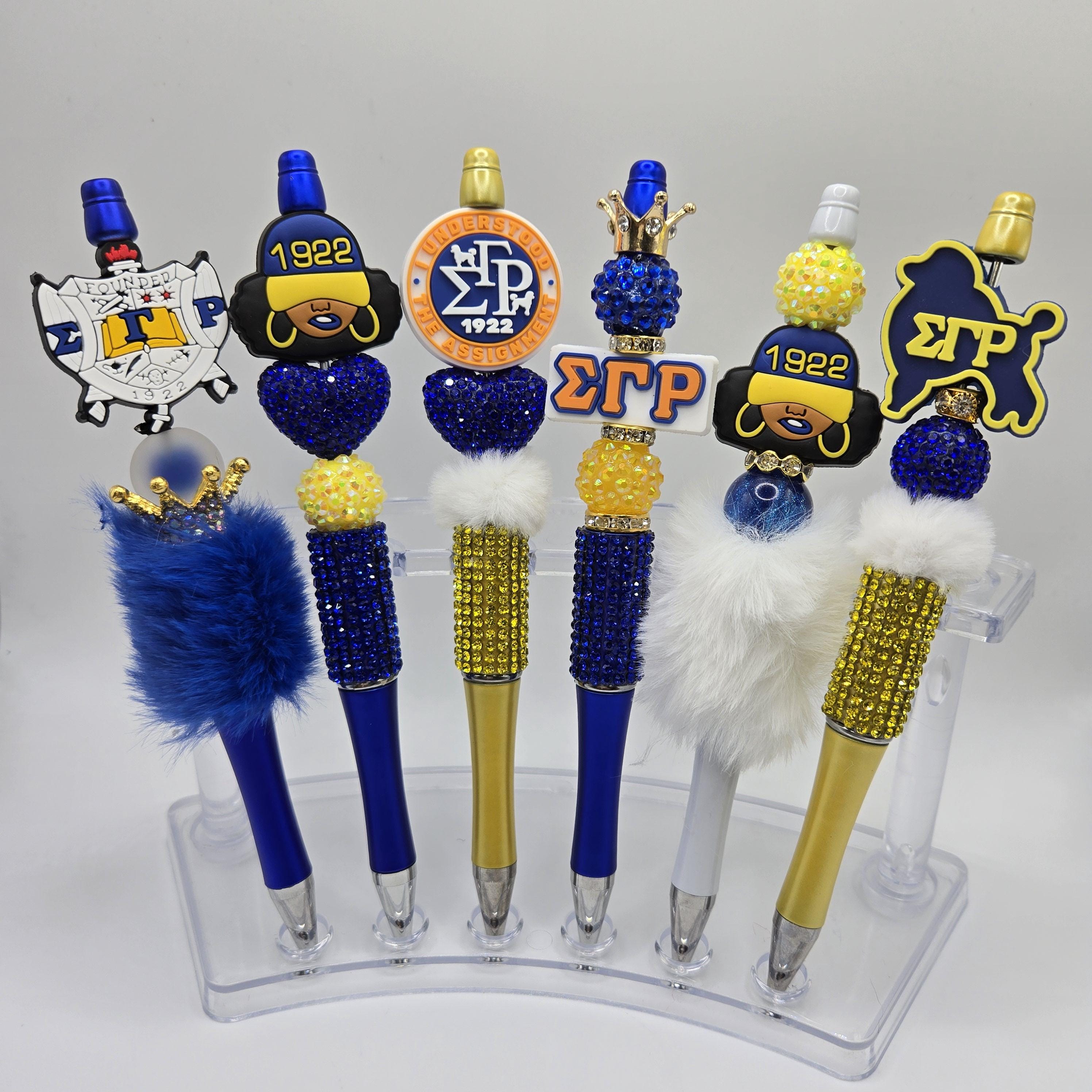 Sorority Pens, Sigma Gamma Rho Pens, Luxury Pens, College Graduation Gift, Rhinestone Pen, Sorority Gift, Bling Pen, Mothers Day Gift